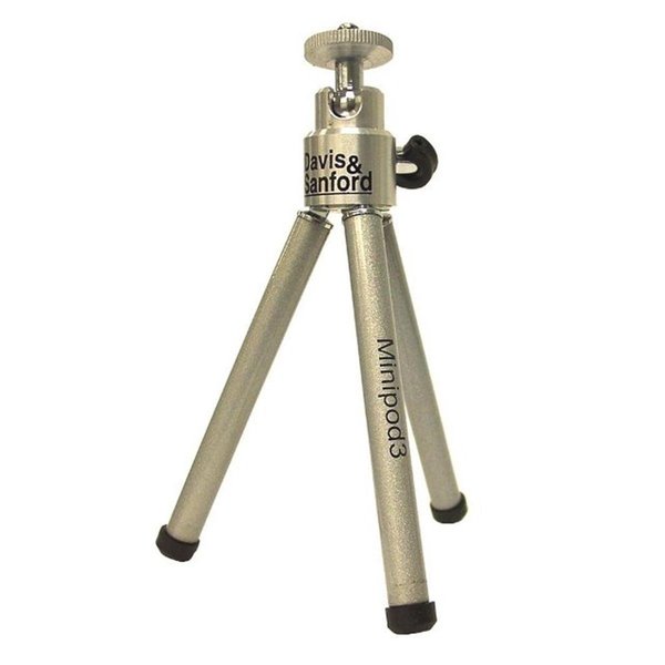 Sports Radar Sports Radar TRI-POD-MINI Minipod3 3 Section Mini Tripod With Ball Head TRI-POD-MINI